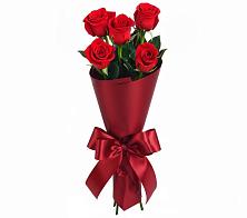 Букет 5 Красных роз Эдлесс Лав в Передовой