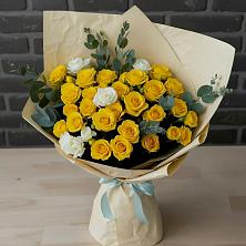 Букет цветов из:  Розы в Передовой