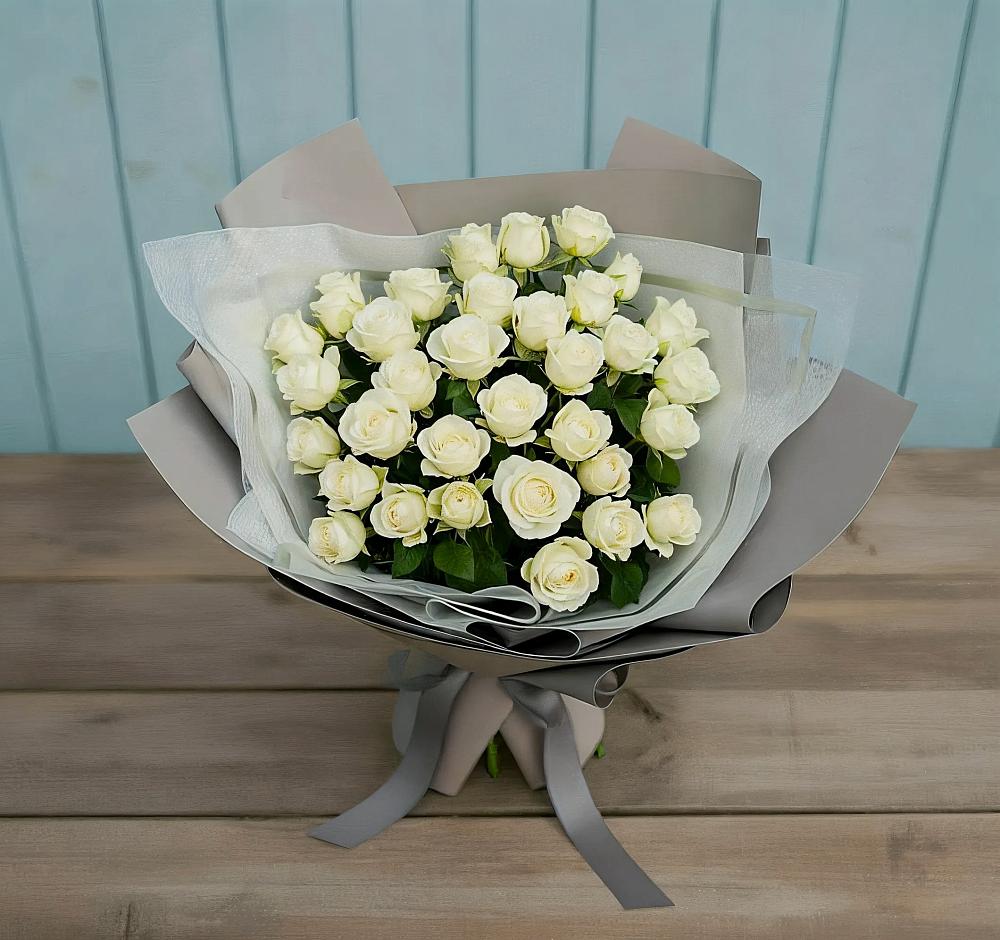 Букет Белоснежная нежность в Передовой