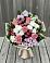 Букет цветов из: Альстромерии, Гвоздики, Розы и Хризантемы в Передовой