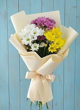 Букет цветов из:  Хризантемы в Передовой