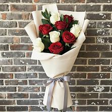 Букет цветов из:  Розы в Передовой