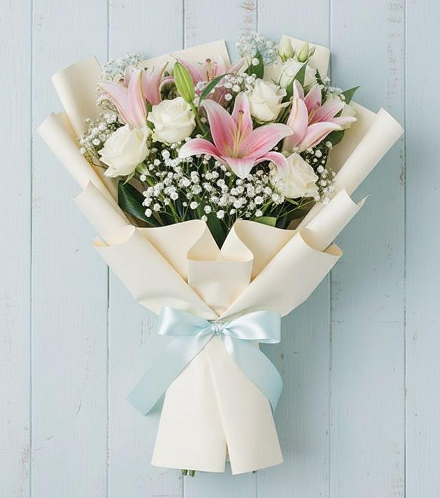 Букет цветов из: Лилии в Передовой