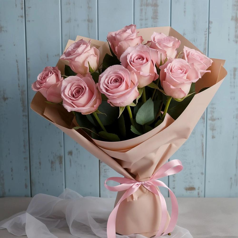 Букет цветов из: Розы в Передовой