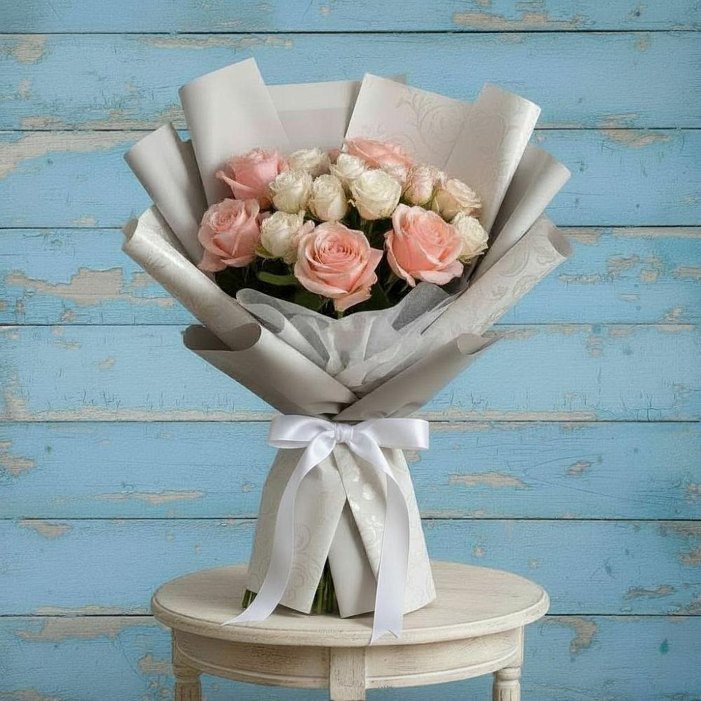 Букет цветов из: Розы в Передовой