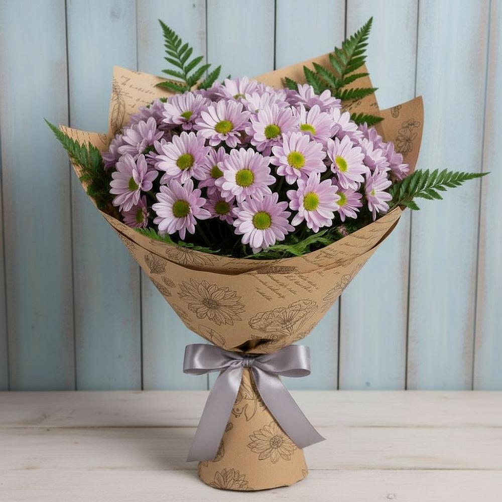 Букет цветов из: Хризантемы в Передовой