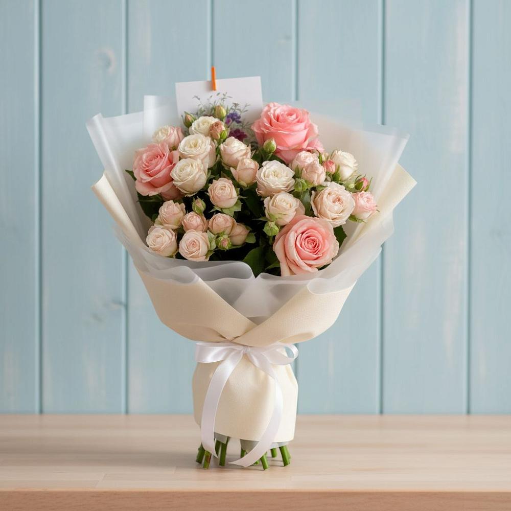 Букет цветов из: Розы в Передовой