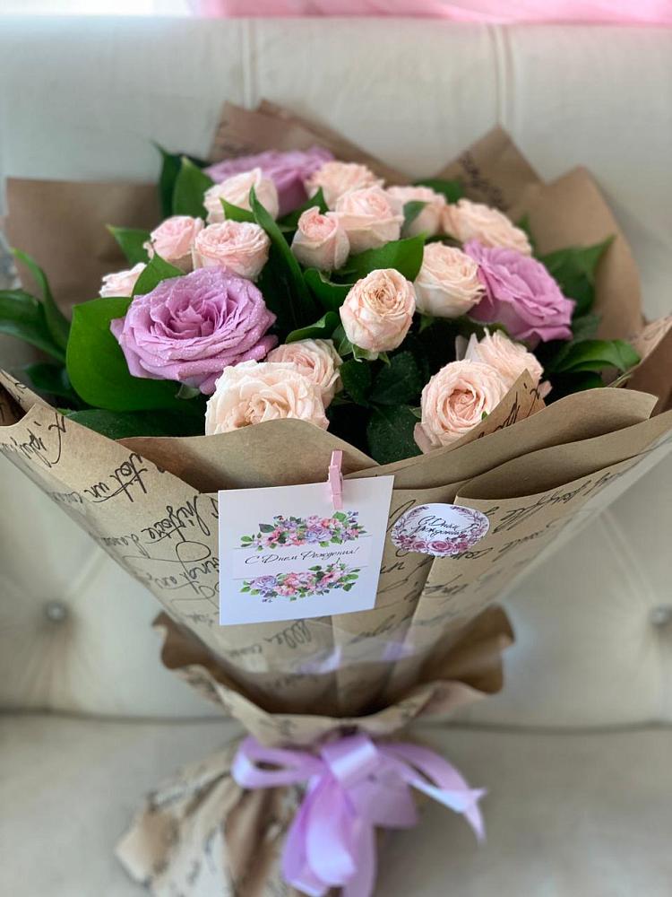 Букет цветов из: Розы в Передовой