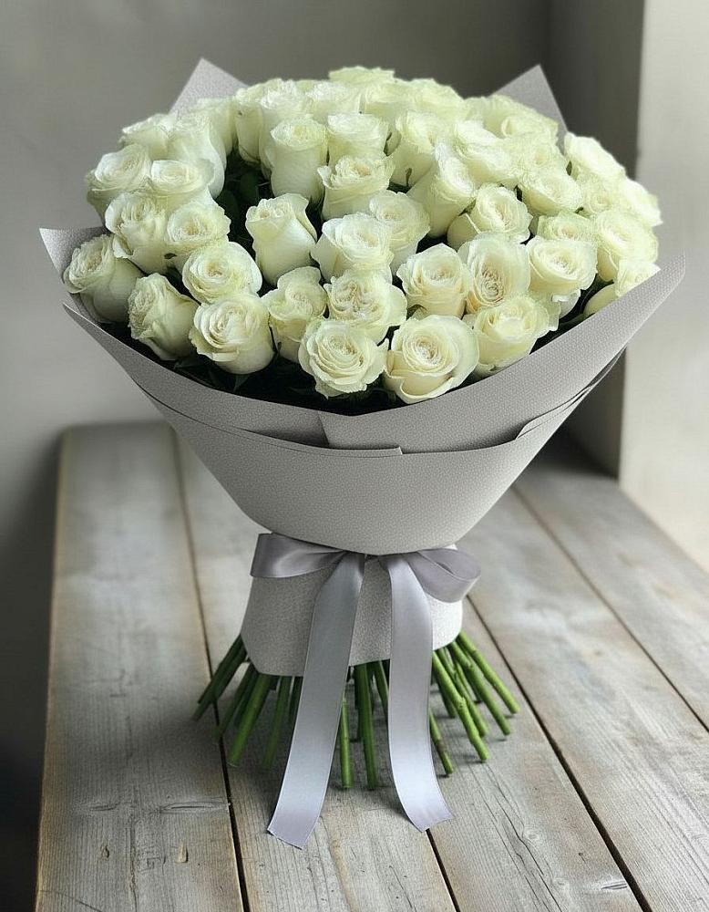 Букет 35 Белых роз в Передовой