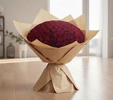 Букет 101 Красная роза в Передовой