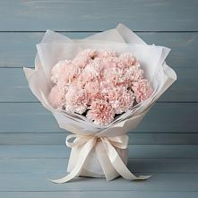 Букет цветов из:  Гвоздики в Передовой