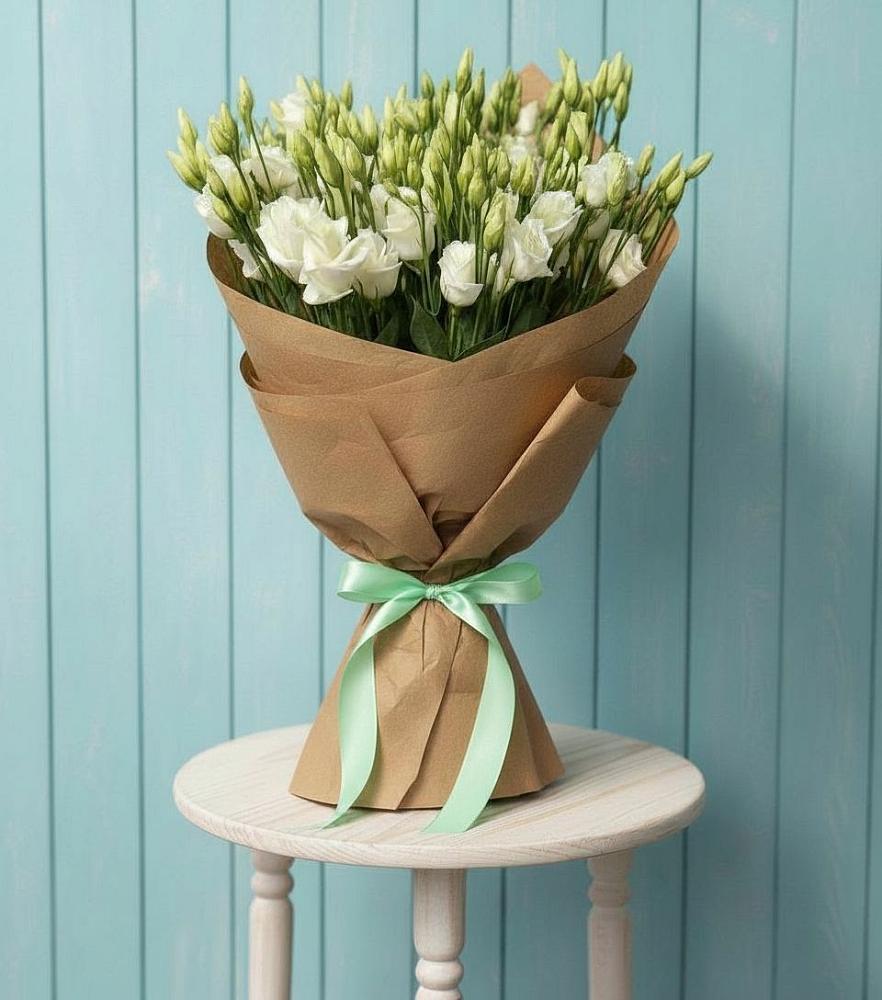 Букет цветов из: Лизиантусы в Передовой