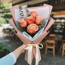 Букет цветов из:  Розы в Передовой