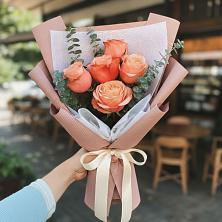 Букет цветов из:  Розы в Передовой