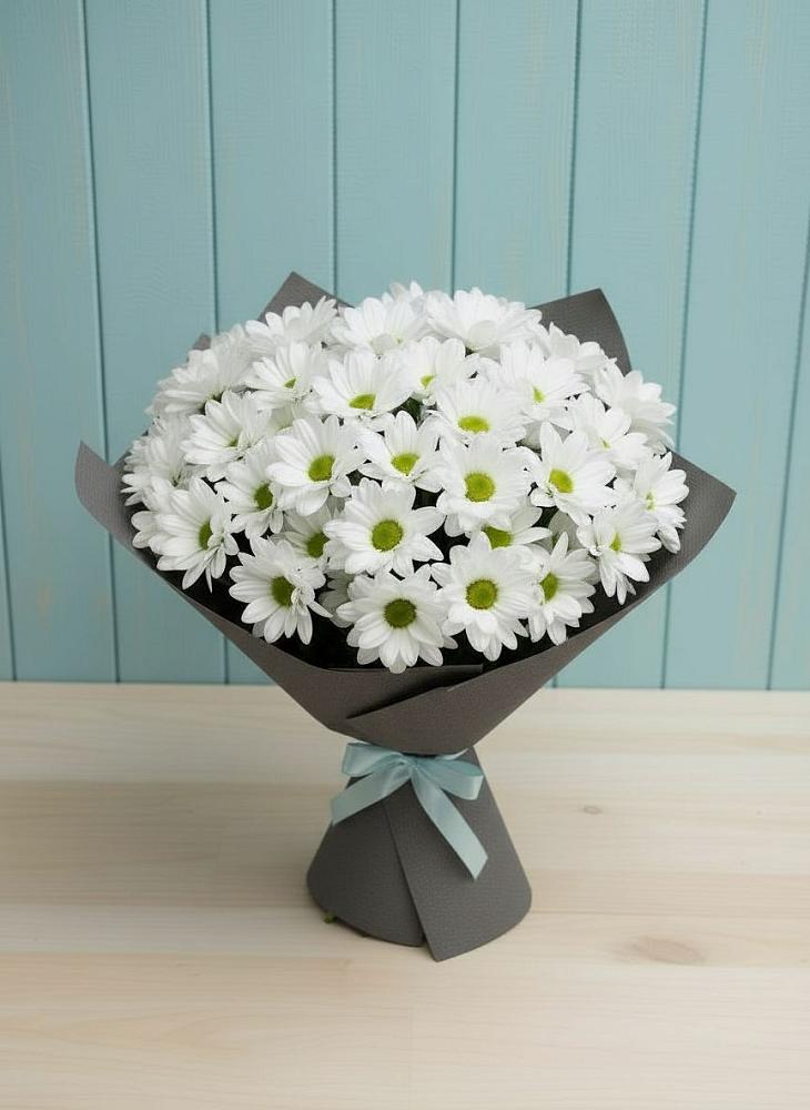 Букет цветов из: Хризантемы в Передовой
