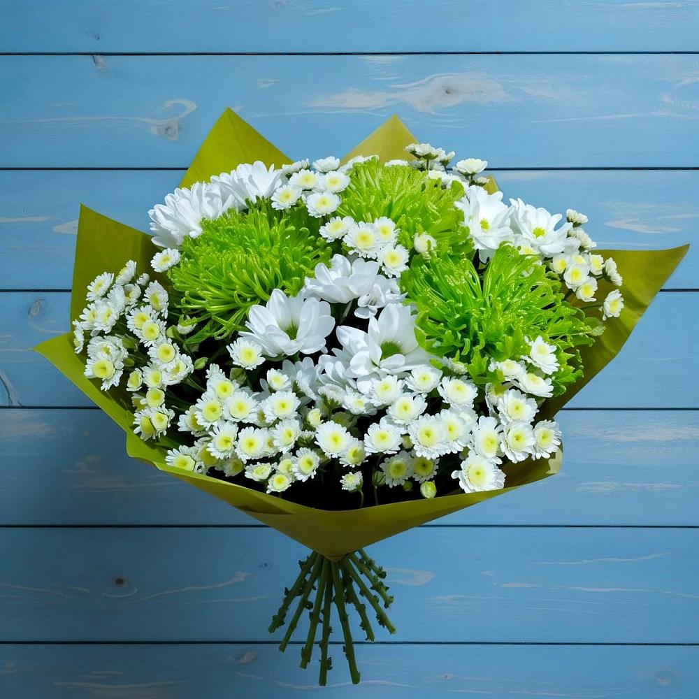 Букет цветов из: Хризантемы в Передовой