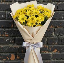 Букет цветов из:  Хризантемы в Передовой