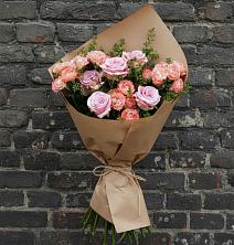Букет цветов из:  Розы в Передовой