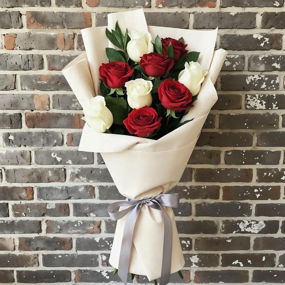 Букет цветов из: Розы в Передовой