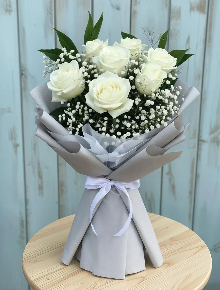 Букет цветов из: Розы в Передовой