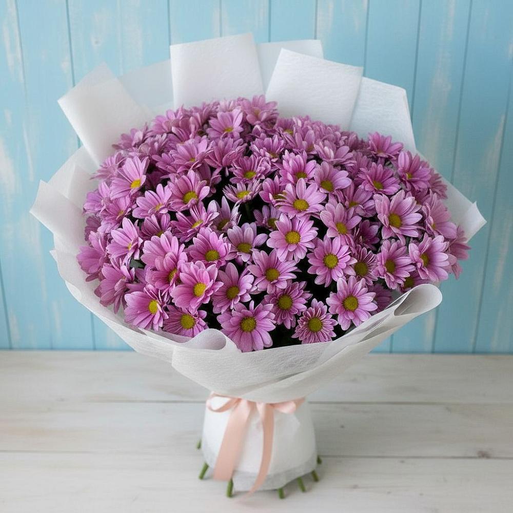Букет цветов из: Хризантемы в Передовой