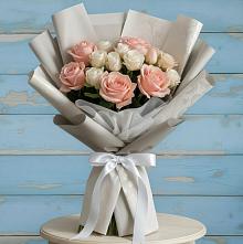 Букет цветов из:  Розы #REPLACE_PRED# Передовой