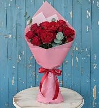 Букет цветов из:  Розы в Передовой