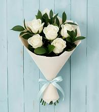 Букет цветов из:  Розы в Передовой