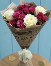 Букет цветов из:  Розы в Передовой