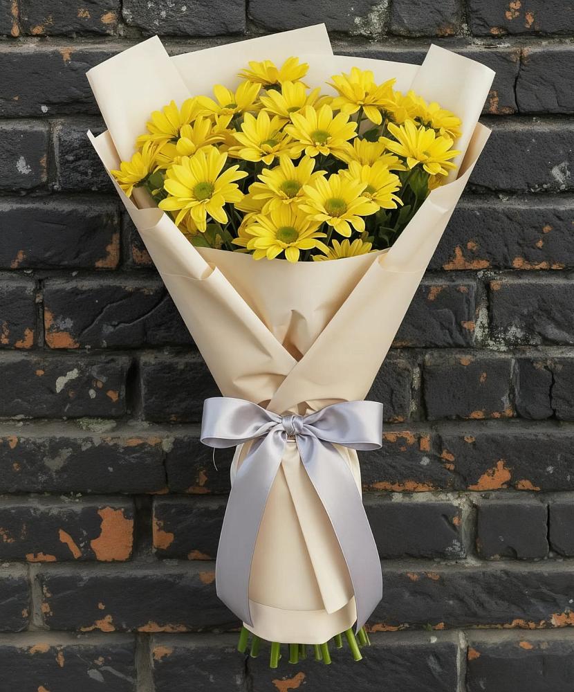 Букет цветов из: Хризантемы в Передовой