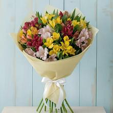 Букет цветов из:  Альстромерии в Передовой