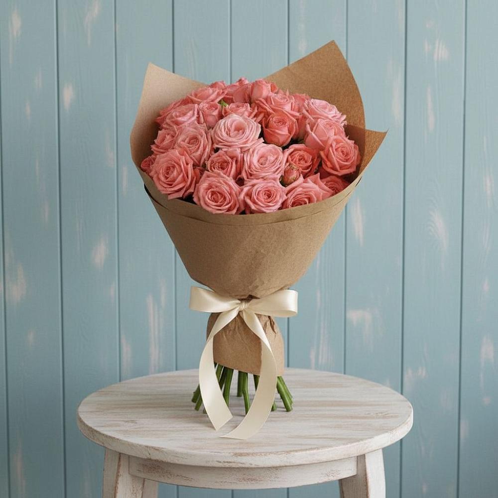 Букет цветов из: Розы в Передовой