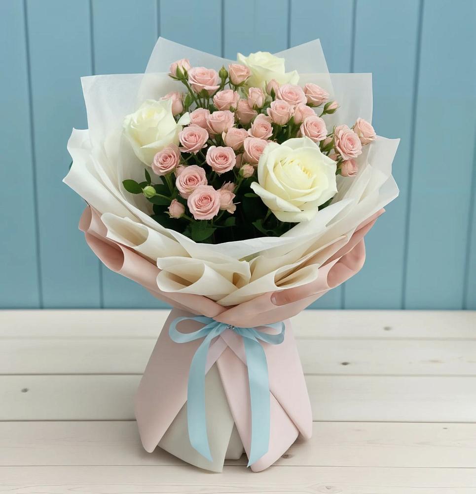 Букет цветов из: Розы в Передовой