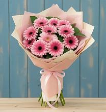 Букет цветов из:  Герберы в Передовой
