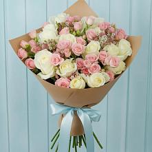 Букет цветов из:  Розы в Передовой