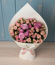 Букет цветов из:  Розы #REPLACE_PRED# Передовой